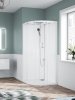 Novellini Glax 1 2.0 kabina standard 100x100 biała G21R100MF-1UU